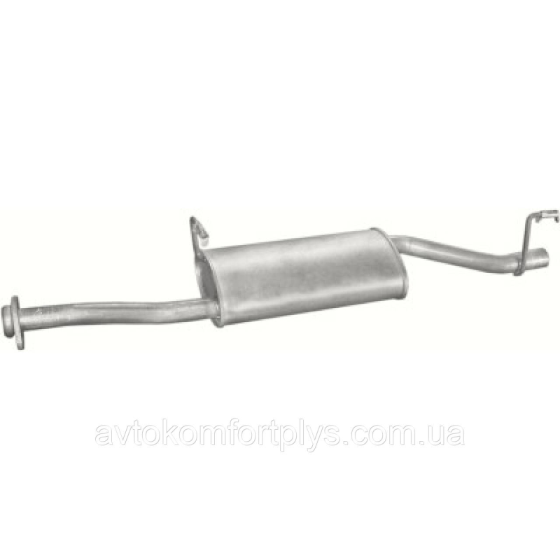 Резонатор Ford Transit 2.0 1991 - 1994 рр Полмостров