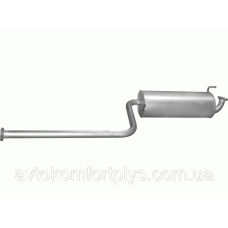 Глушник (вихлопна система) HYUNDAI ATOS 1.0 (999см3) 97-05гг (Хюндай Атос)