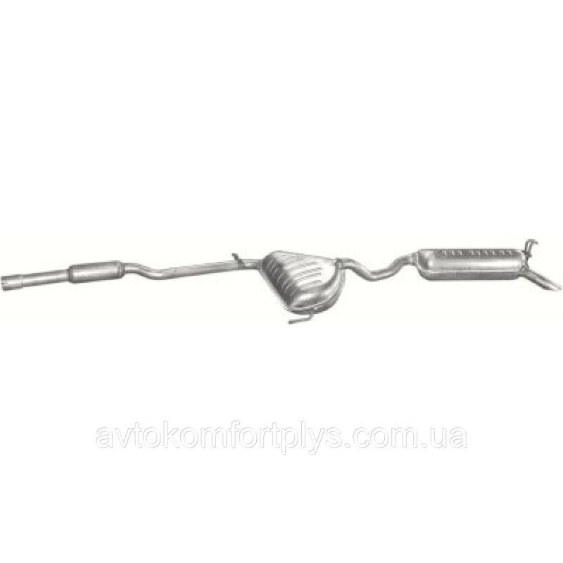 Глушник і резонатор  Fiat Brava / Bravo 1.2i 16V 1998 - 2001 рр