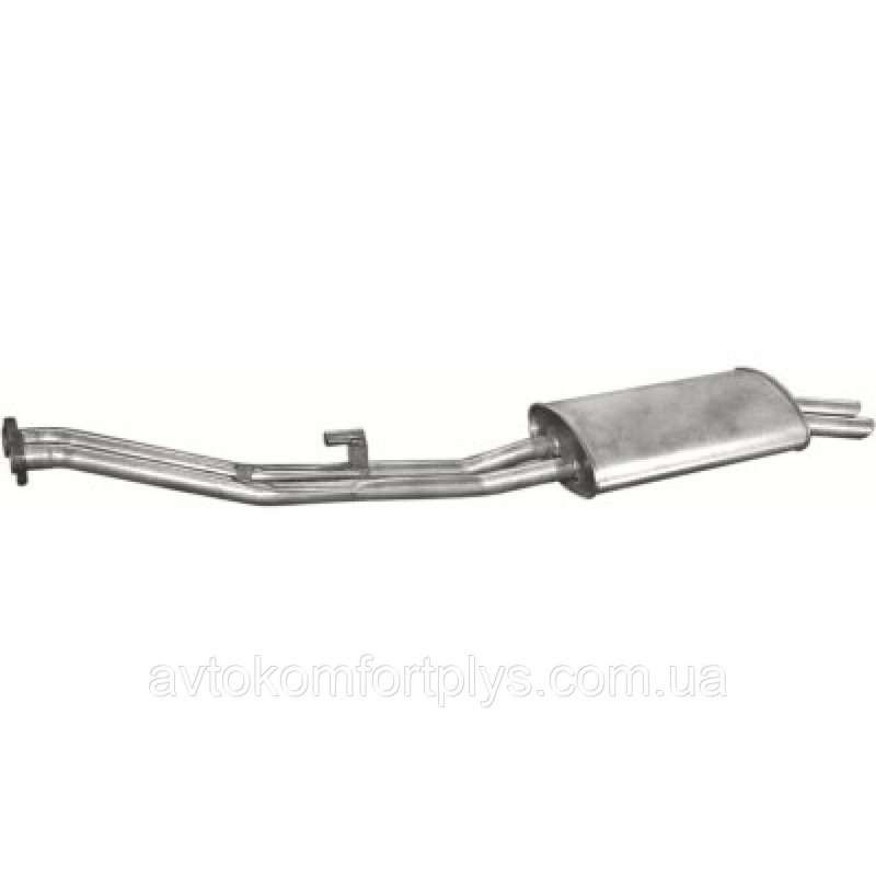Глушник BMW 325 E30 2.7 1986 - 1988 рр Полмостров