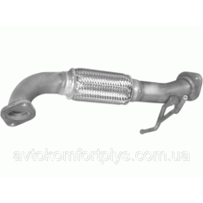 Вихлопна труба з гофрою Ford C-Max 1.6 TDCi турбодизель 2007 - 2010 рр