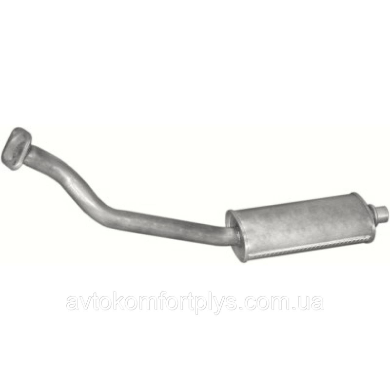 Приймальна труба з резонатором Citroen Berlingo 1.9 дизель 1999 -2001 рр
