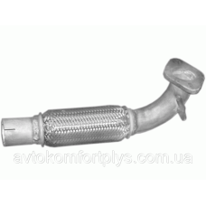 Вихлопна труба ремонтна з гофрою Ford Fusion 1.6 TDCi турбодизель 2004 - 2012 рр