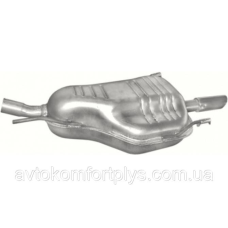 Глушник (вихлопна система) OPEL ASTRA G (Classic) 1.6 i 16V (8V) (1598см3) (03-04рр) (Опель Астра) хетчбек