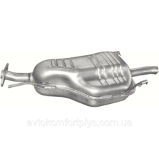 Глушник (вихлопна система) OPEL ASTRA G (Classic) 1.4i 16V (1389см3) (98-04рр) (Опель Астра) хетчбек