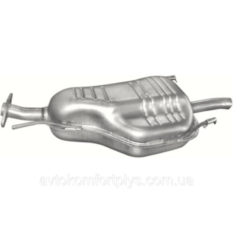 Глушник (вихлопна система) OPEL ASTRA G (Classic) 1.4i 16V (1389см3) (98-04рр) (Опель Астра) хетчбек