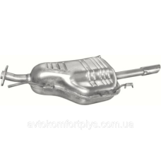 Глушник (вихлопна система) OPEL ASTRA G (Classic) 1.4 i 16V (1389см3) (98-04рр) (Опель Астра) седан