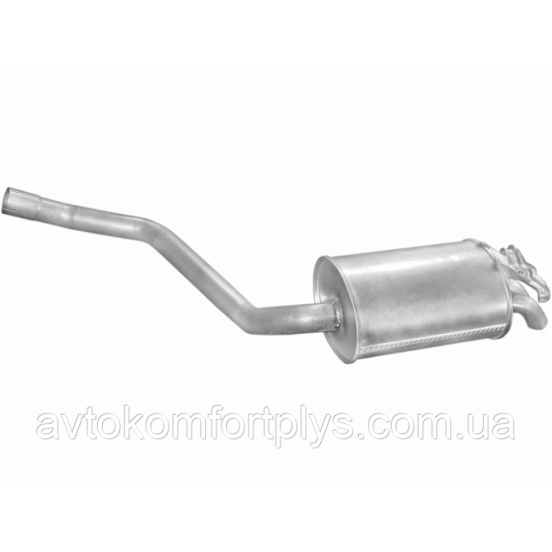 Глушник Mercedes 190 W201 2.5 турбодизель 1987 - 1993 рр