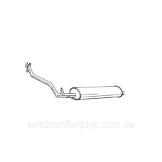 Глушник MERCEDES MB100 2.4 D