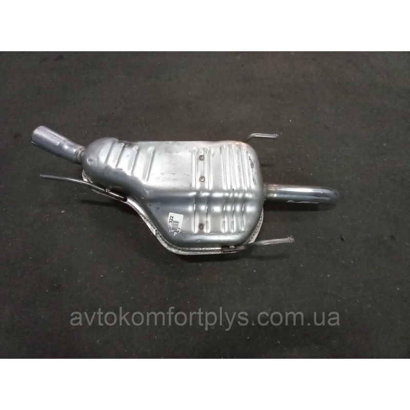 Глушник (вихлопна система) OPEL ZAFIRA A 2.2 DTi (2172 см3) 03-05рр (Опель Зафіра) турбодизель (Y2.2DTR)