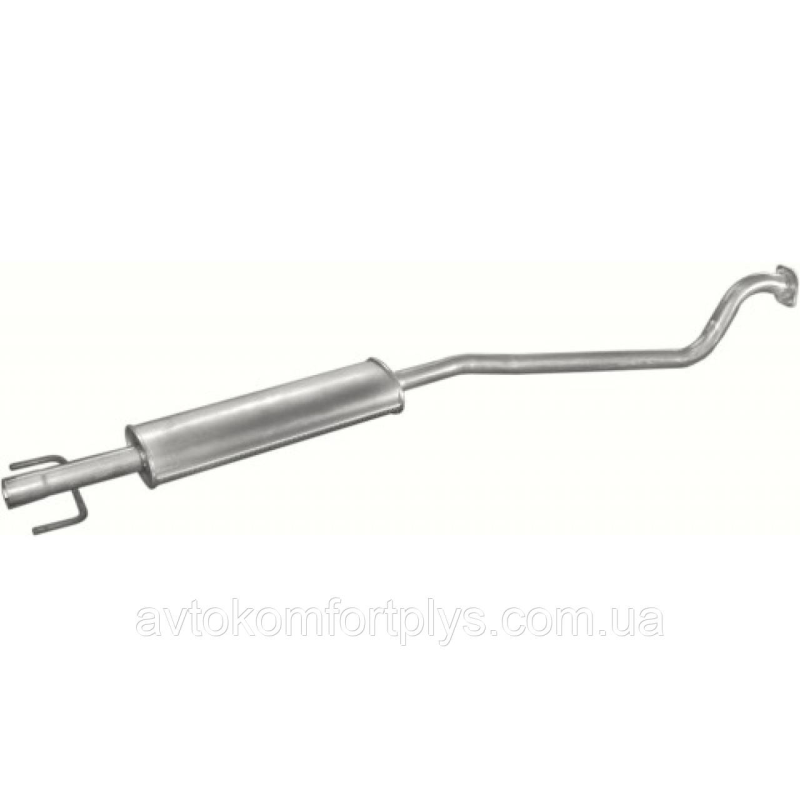 Резонатор Opel Astra G 1.4i-16V 1998 - 2004 рр Полмостров
