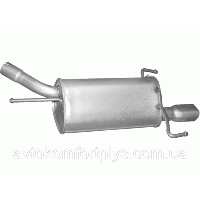 Глушник Opel Corsa C 1.8i 16V 2000 - 2006 рр Полмостров