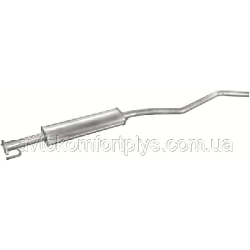 Резонатор (вихлопна система) OPEL VECTRA B 1.7 TD (1686 см3) (95-97рр) турбодизель (Вектра Б) седан/хетчбек
