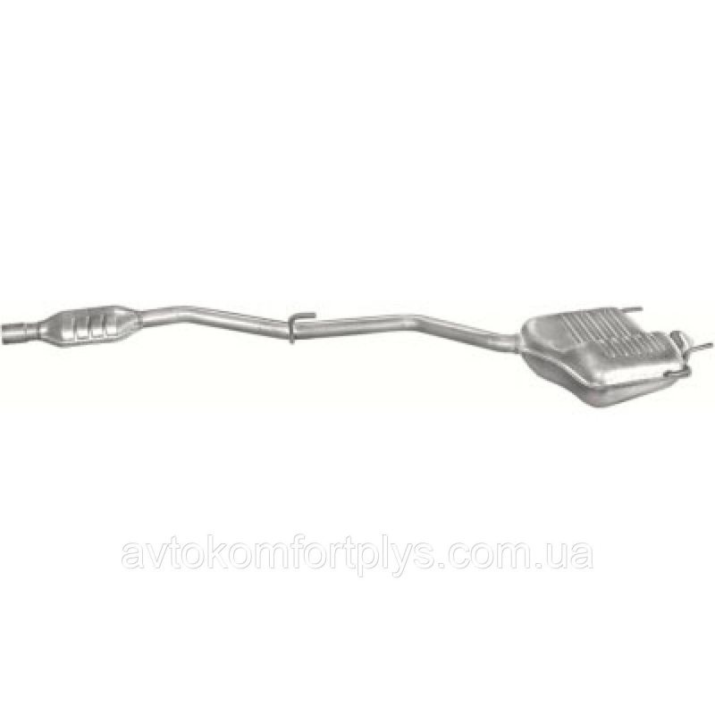 Глушник і резонатор Mercedes C180 кузов 202 1.8 1997 - 2001 рр