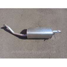 Глушник Daewoo Lanos хетчбек 1.5 / 1.6 / 1.3 Полмостров