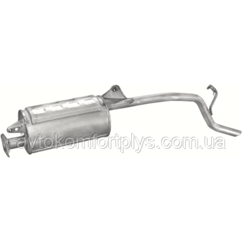 Глушник (вихлопна система) DAEWOO TICO 0.8