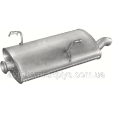 Глушник Peugeot 206+ 1.4 турбодизель 2009 - 2010 рр