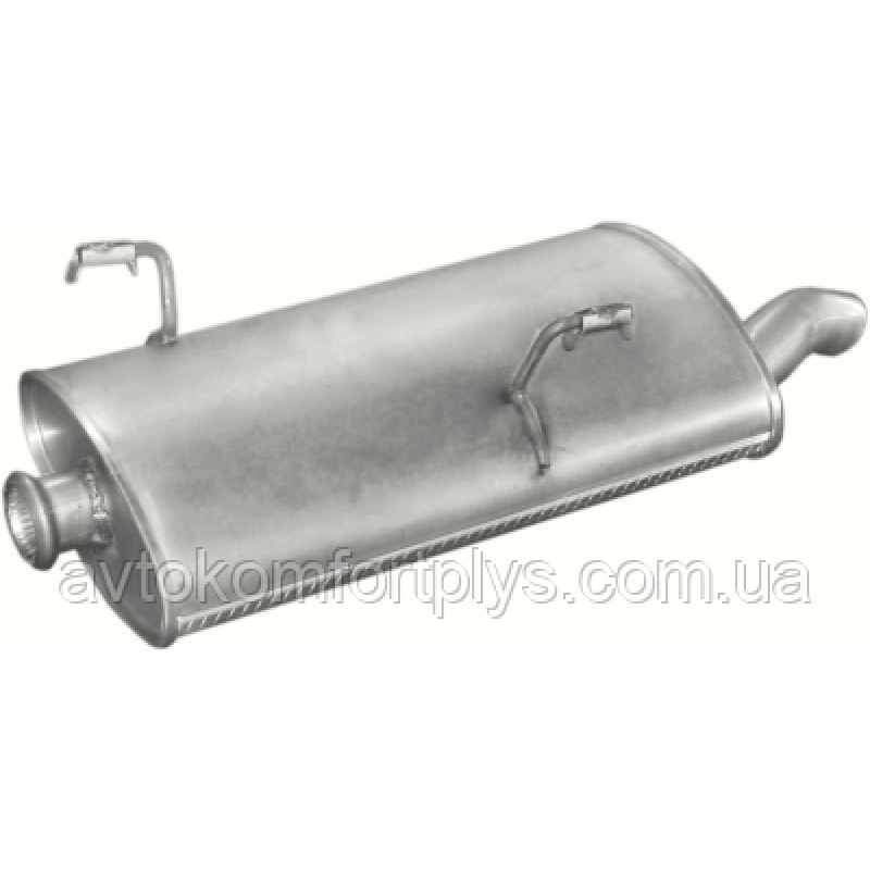 Глушник Peugeot 206+ 1.4 турбодизель 2009 - 2010 рр