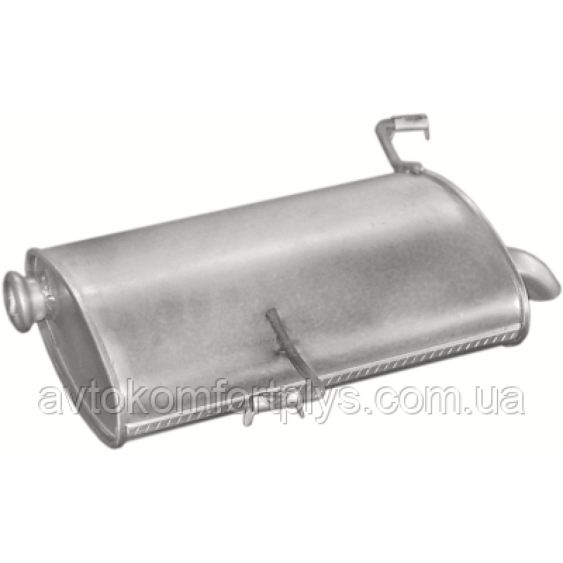 Глушник Peugeot 206 універсал 1.6i 16V 2001 - 2007 рр Полмостров
