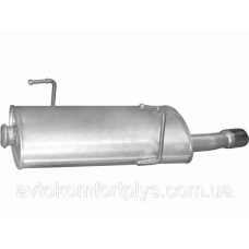 Глушник Peugeot 206 хетчбек / Peugeot 206 CC 2.0i 16V 1999 - 2007 рр