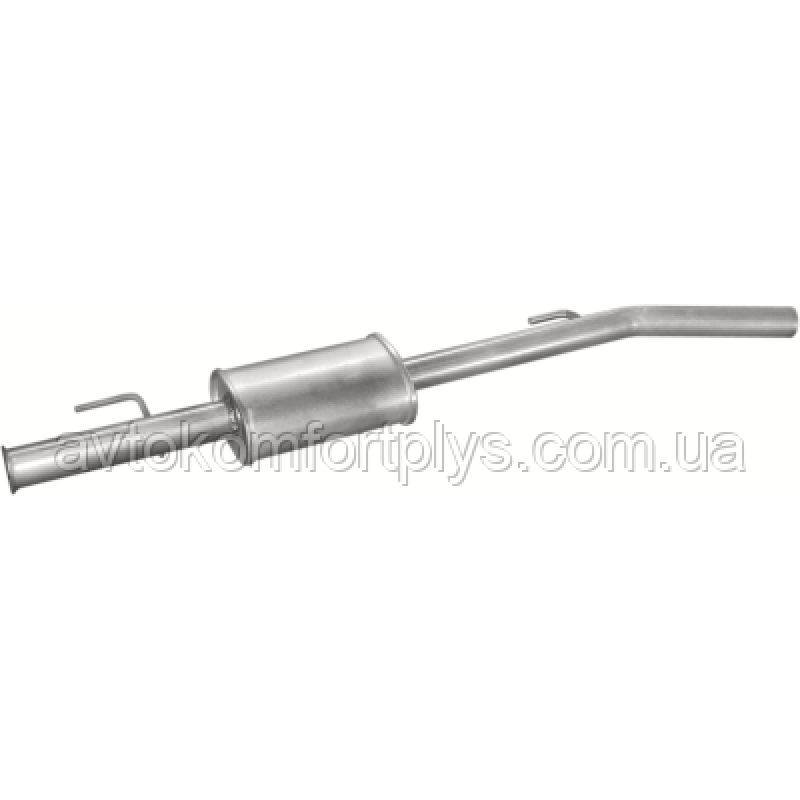 Резонатор Renault Clio 2 1.4i 16V 2000 - 2005 рр. Полмостров