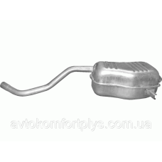 Глушник Renault Modus 1.4i 16V 2006 - 2012 рр Полмостров