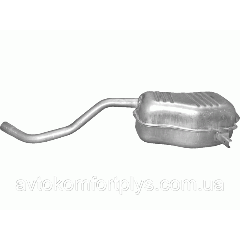 Глушник Renault Modus 1.4i 16V 2006 - 2012 рр Полмостров