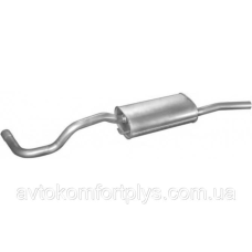 Глушник (вихлопна система) SEAT CORDOBA 1.8 i (1781см3) (93-96 рр) (Сеат Кордоба) ABS, ADZ