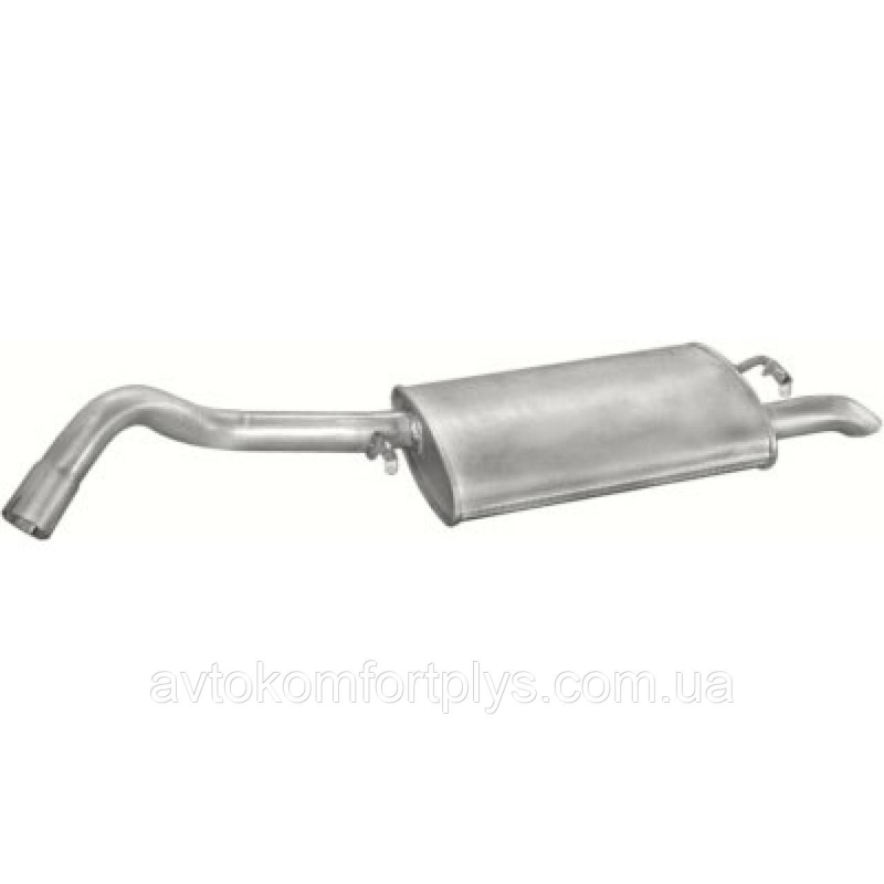 Глушник FORD ESCORT 1.8 TD (1753 см3) турбодизель (1995-2001рр) Форд Ескорт (седан) D18TC