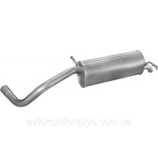 Глушник Фольксваген Поло хетчбек 1.4 TDI / 1.9 TDI турбодизель 2001 - 2009 рр