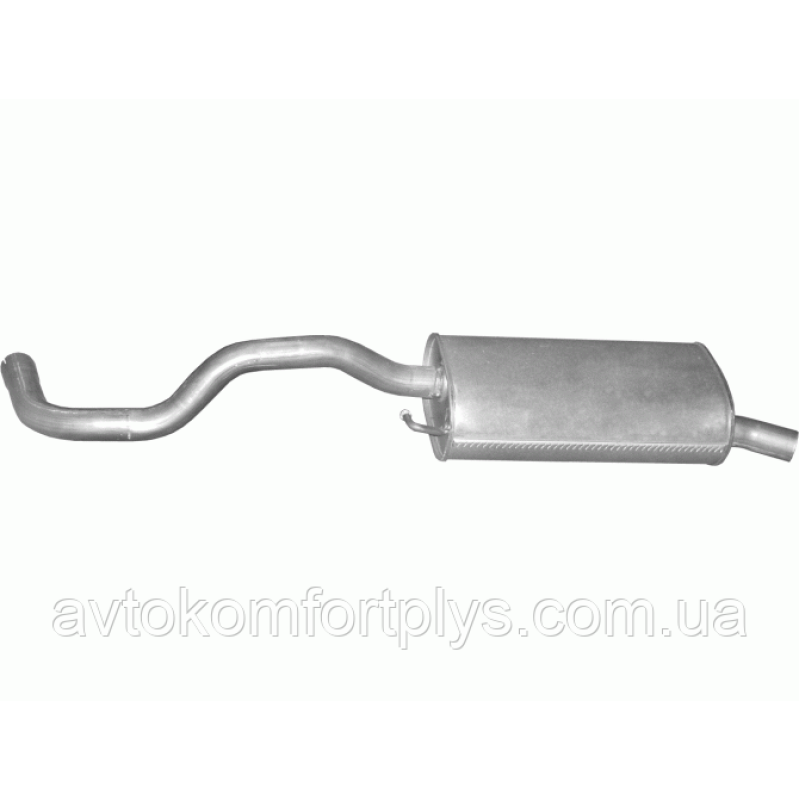Глушник (вихлопна система) SEAT IBIZA 1.9 TD (1896 см3) (93-99 рр) (Сеат Ібіца) AAZ (турбодизель)