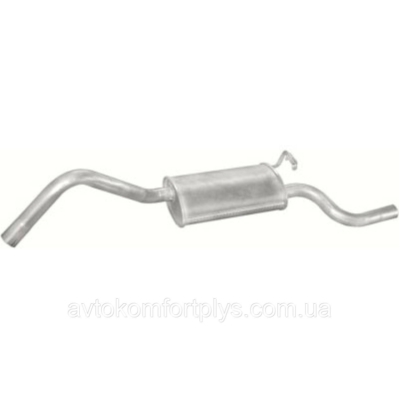 Глушник FORD COURIER (FIESTA) 1.8 D (1753 см3) дизель (1991-1995 рр.) Форд Кур“єр (фургон) VAN