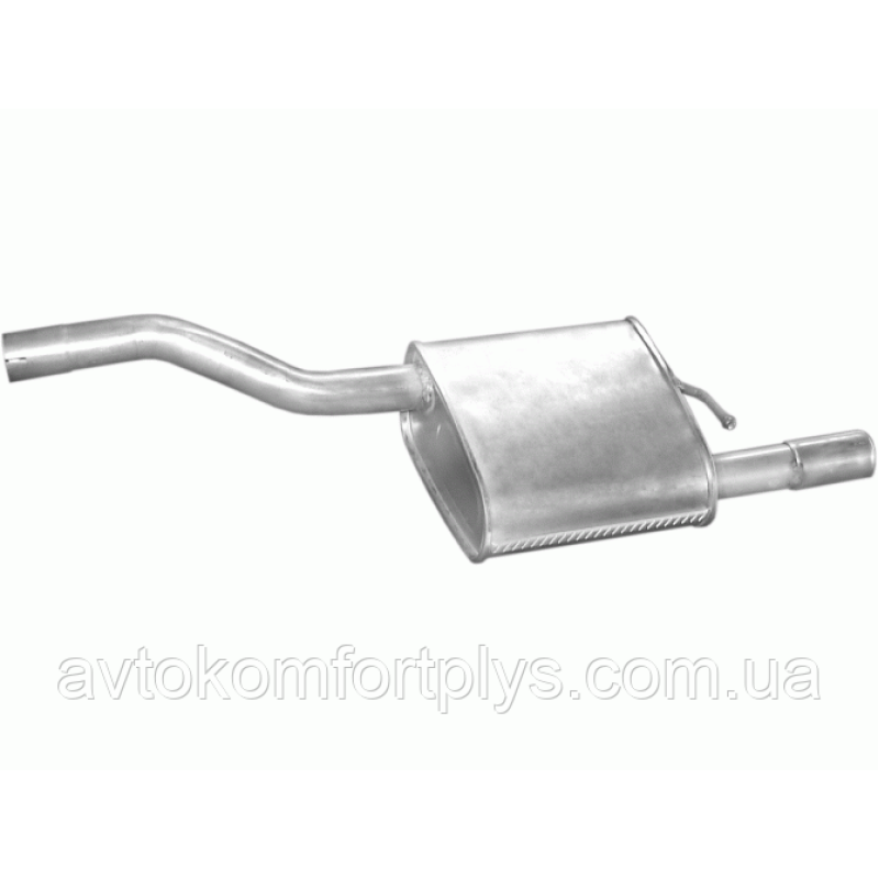 Глушник FORD FOCUS 1.6 i 16V (1596 см3) (1998-2004 рр.) Форд Фокус (седан) (МКПП - механіка)