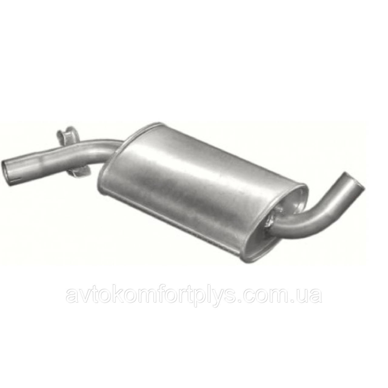 Резонатор Фольксваген Гольф 2 1.3 1985 — 1991 рр. Полмостров