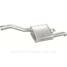 Глушник FORD FOCUS 1.8 TDI/TDCi (1753 см3) турбодизель (1998-2004 рр.) Форд Фокус (універсал)