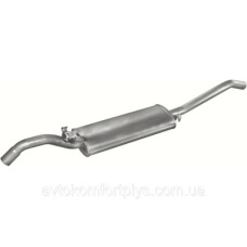 Глушник Volkswagen Jetta 2 1.1 / 1.3 1985 - 1991 рр Полмостров