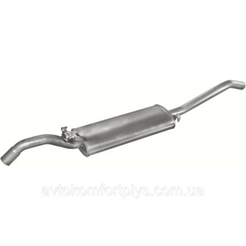 Глушник Volkswagen Jetta 2 1.1 / 1.3 1985 - 1991 рр Полмостров