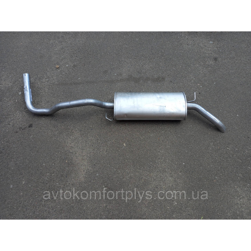 Глушник (вихлопна система) VOLKSWAGEN POLO 1.4 (96-01рр) (Фольксваген Поло) (седан/універсал)