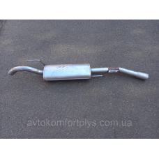 Глушник (вихлопна система) VOLKSWAGEN PASSAT B3 1.9 TD (турбодизель) (91-93рр) (Фольксваген Пассат Б3)