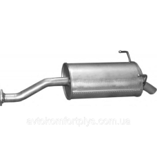 Глушник (вихлопна система) HONDA CIVIC 1.4 i 16V (1396 см3) (01-05рр) хетчбек (Хонда) (D14Z6) (3-х дверна)