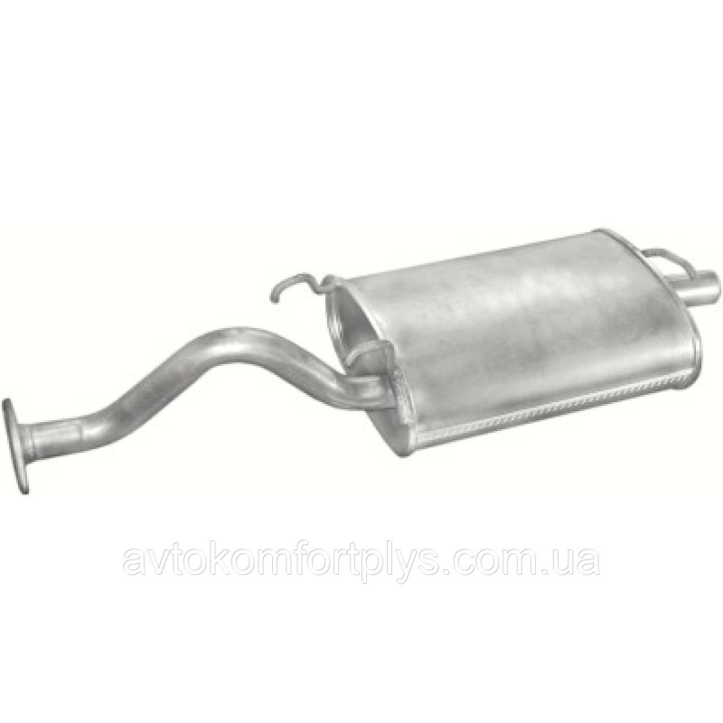 Глушник (вихлопна система) HONDA CIVIC 1.4 i 16V (1396 см3) (95-01рр) хетчбек (Хонда Сівік) (5-х дверна)