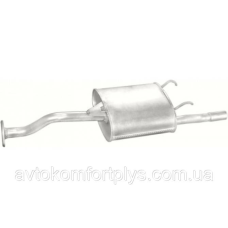 Глушник (вихлопна система) HONDA CIVIC 1.5 VEi 16V (1493 см3) (93-95рр) седан (Хонда Сівік) EG8 (D15Z1)
