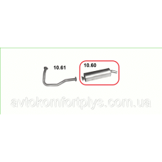 Глушник (вихлопна система) HYUNDAI HD 72 4.0 D