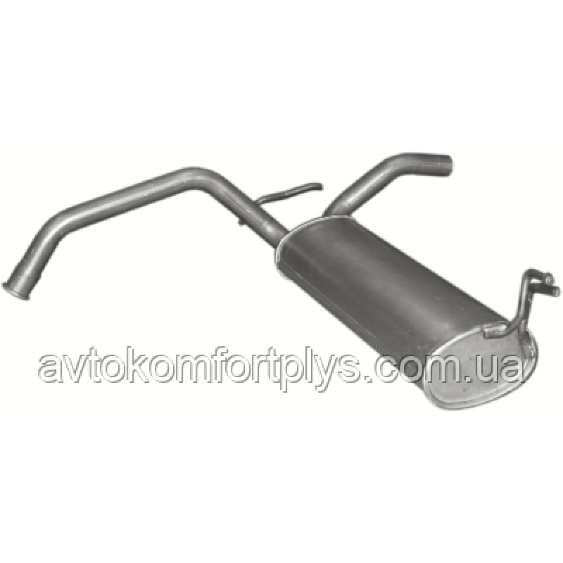 Глушник Peugeot 107 1.0 i 12V 2005 - 2009 рр
