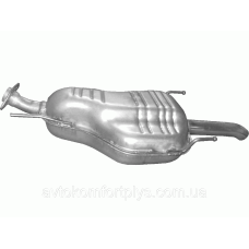 Глушник (вихлопна система) OPEL ZAFIRA A 2.2 DTi (2172 см3) 01-03рр (Опель Зафіра) турбодизель (Y2.2DTR)