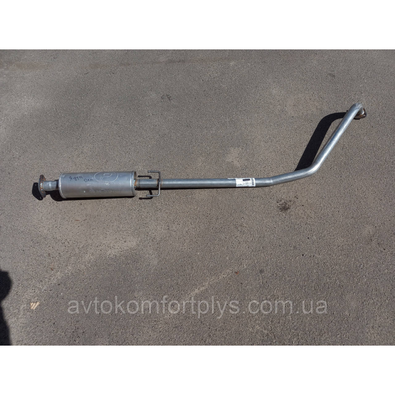 Резонатор (вихлопна система) Chevrolet AVEO 1.5 i (1498 см3) (алюмінізований) (Польща)