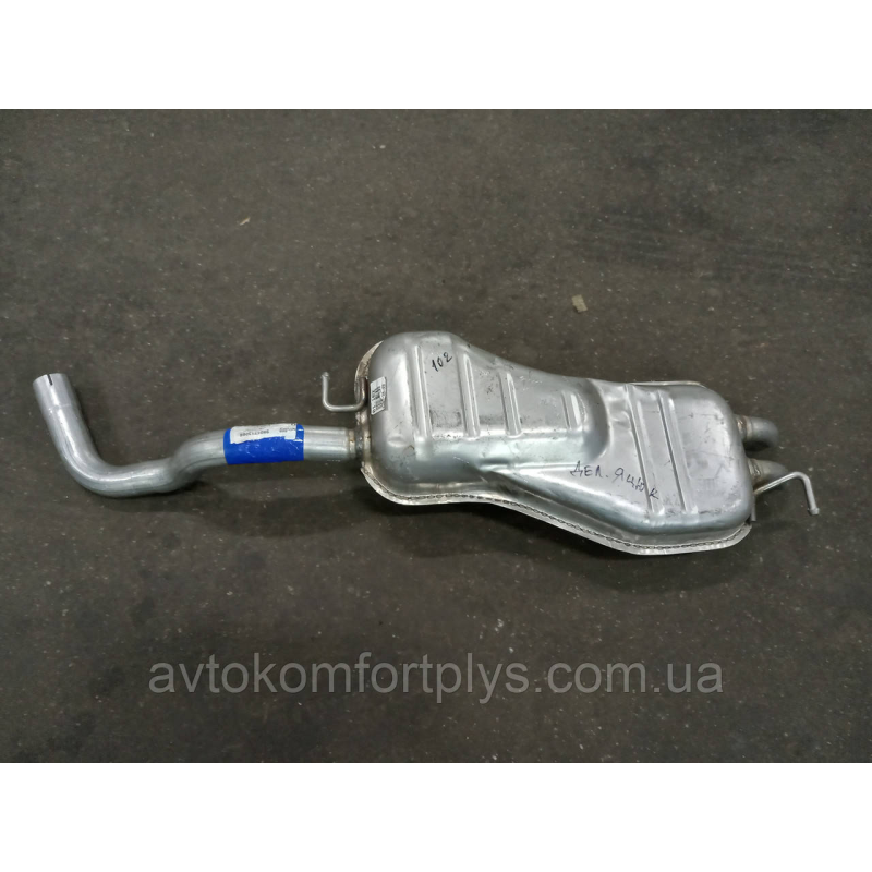 Глушник (вихлопна система) VOLKSWAGEN GOLF IV 1.9 TDI (турбодизель) хетчбек (97-04рр)