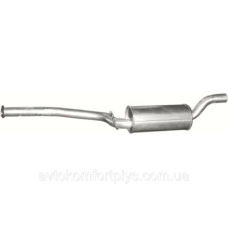 Глушник на Ford C-max 2.0 TDCI с сажевим фільтром 2004 - 2010 рр