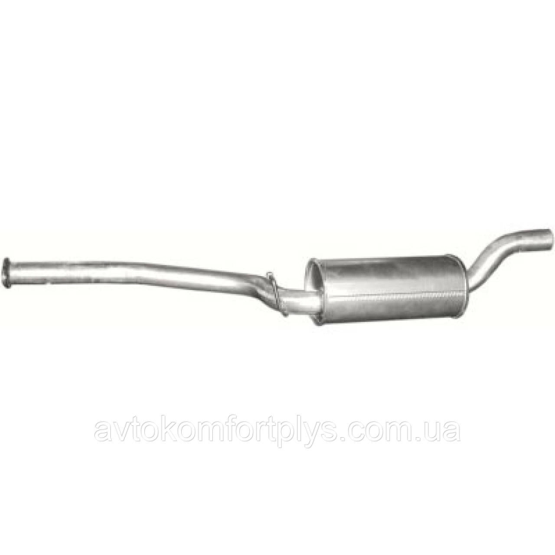 Глушник на Ford C-max 2.0 TDCI с сажевим фільтром 2004 - 2010 рр