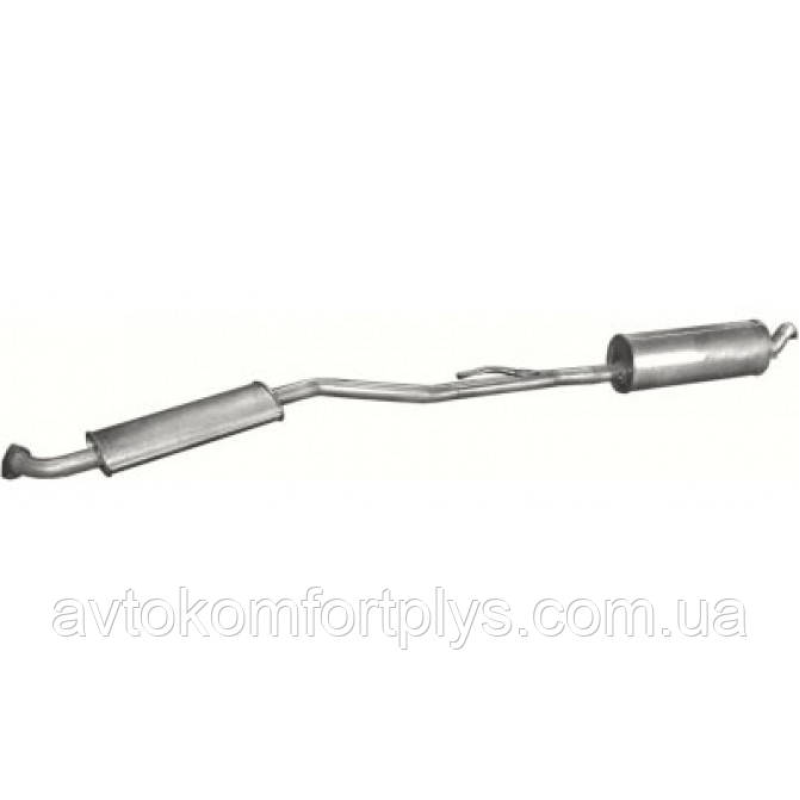 Глушник і резонатор БМВ 524 / 525 2.4/2.5 турбодизель 1988 - 1996 рр